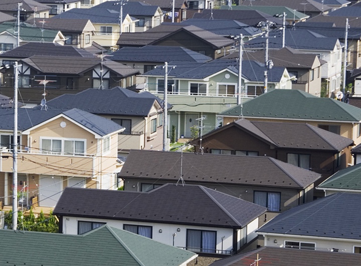 屋根⽡の葺き替え